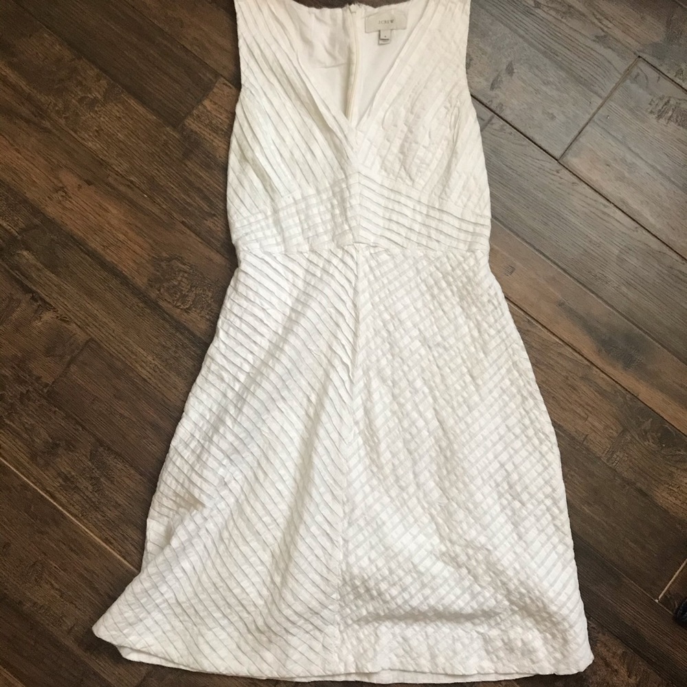 J. Crew White Dress Size 4